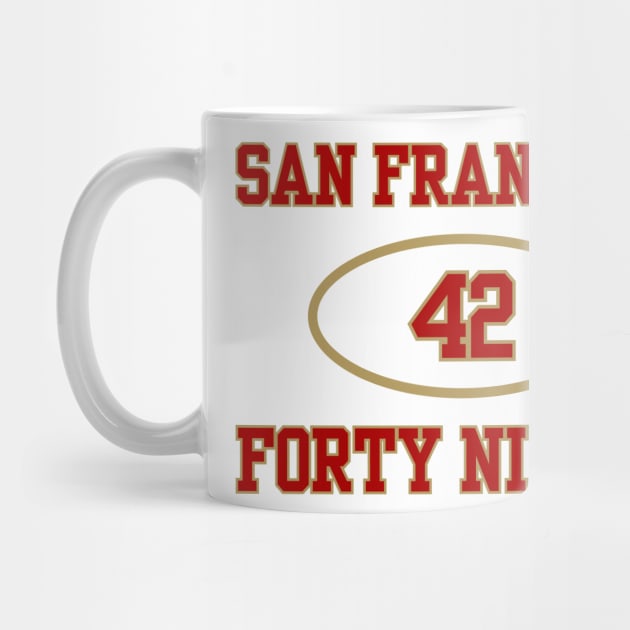 SAN FRANCISCO 49ERS RONNIE LOTT #42 by capognad